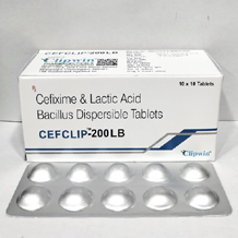  top Pharma franchise products of Clipwin Pharma Chandigarh  - 	tablets cefclip-200.jpeg	